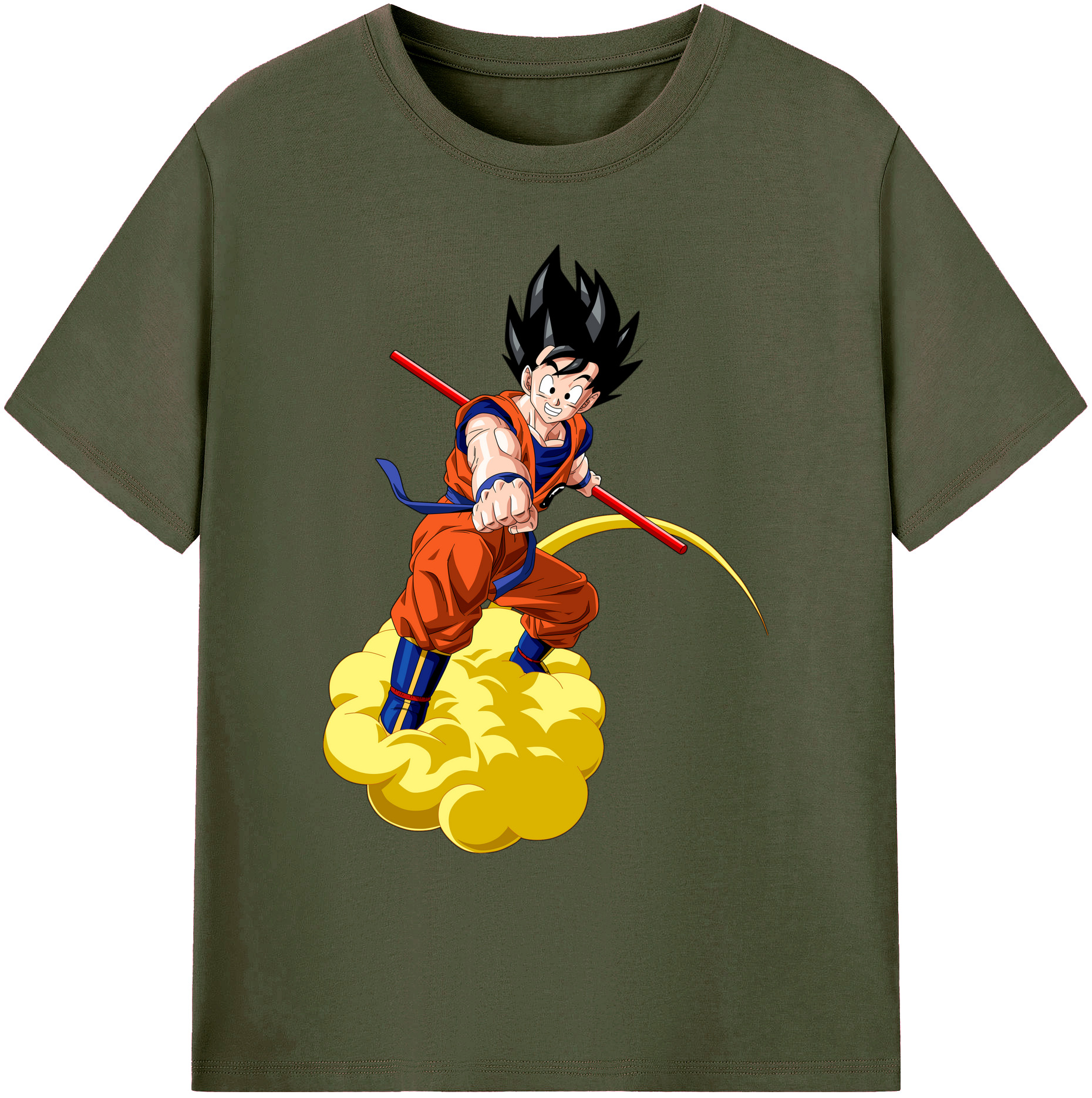 （画像用） ドラゴンボール 孫 悟飯（そんごはん）DRAGON BALL Son Gohan 綿100％ メンズ半袖Tシャツ｜肌触りやわらか＆通気性
